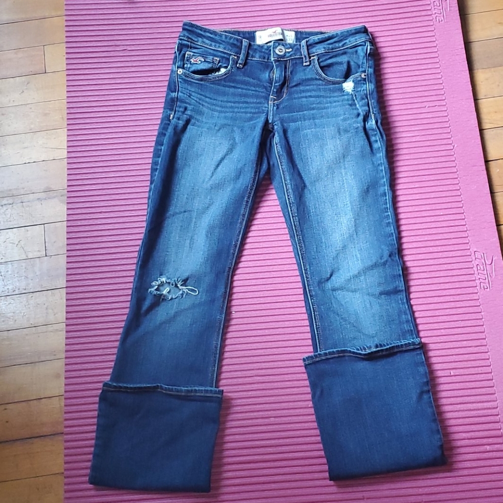 Hollister slightly distressed jeans
